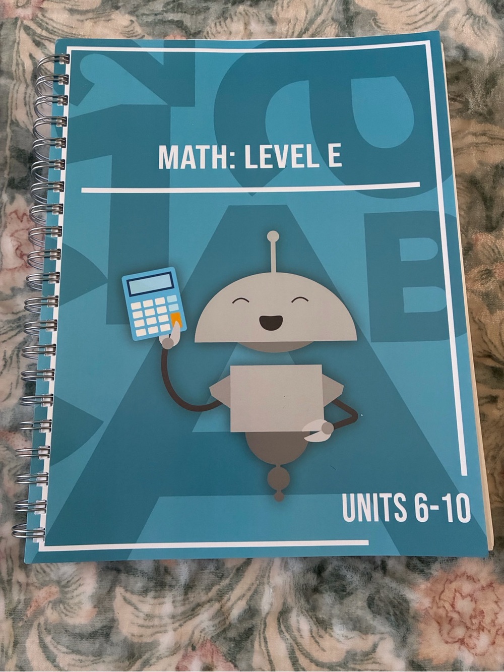 Mia Academy Math level E Unit 6-10 workbook